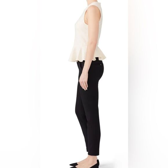 Rebecca Taylor Sleevless Peplum Top Size 2 - Picture 2 of 7